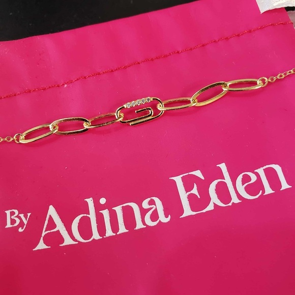 Adina Eden Gold Plated Sterling Sliver Bracelet - Picture 1 of 5